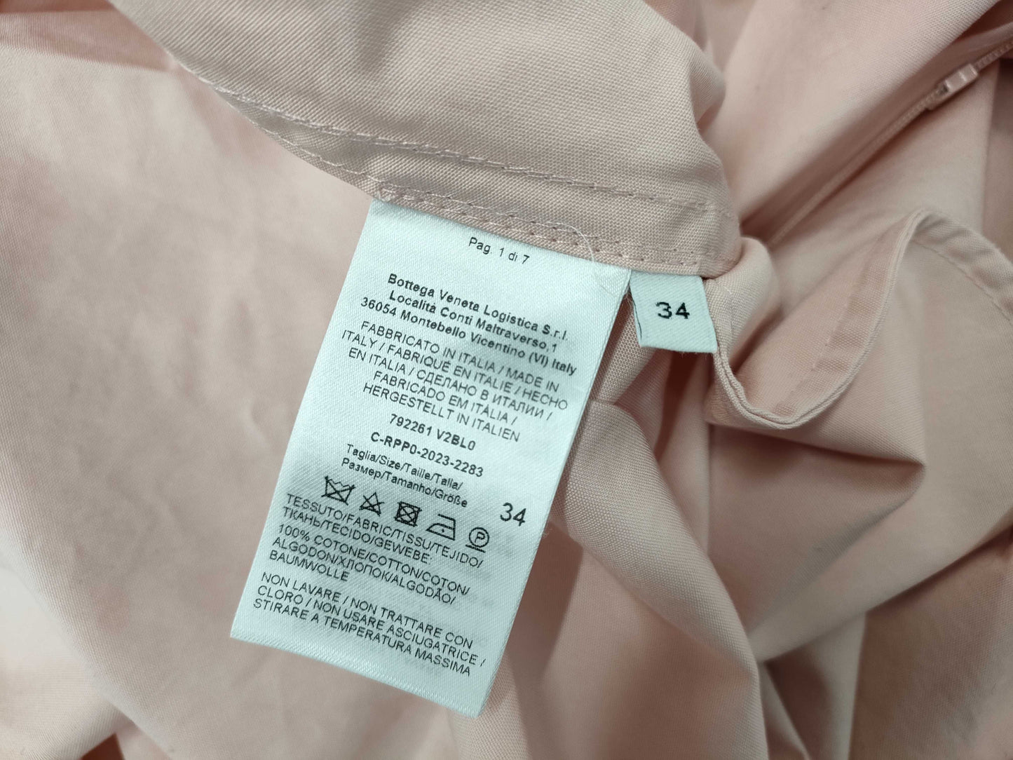 BOTTEGA VENETA Brand Apparel Skirt, Pink, Size 34