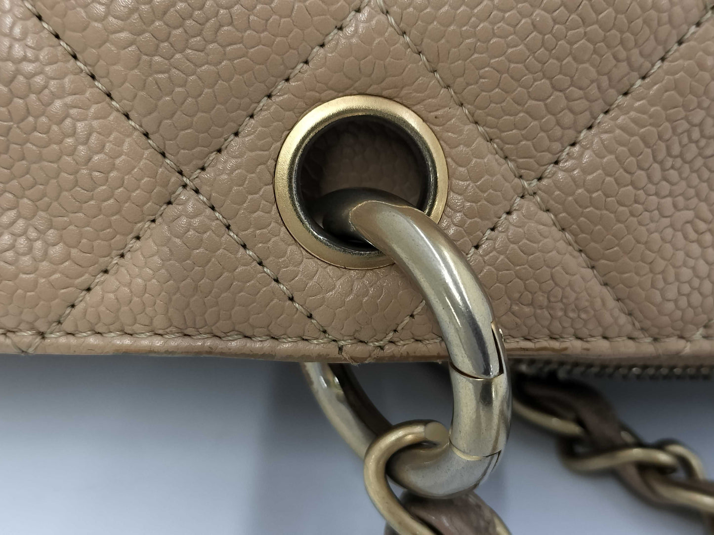 CHANEL Caviar Skin Brand Bag Chain Tote Bag 6431275 Bag