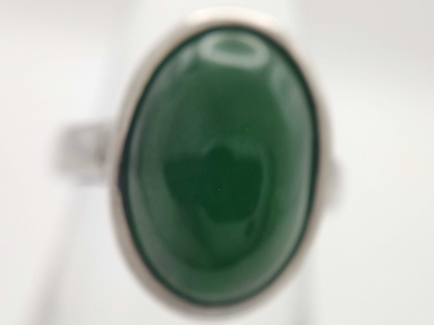 9.058ct Jadeite Ring, PT900, 10.8g