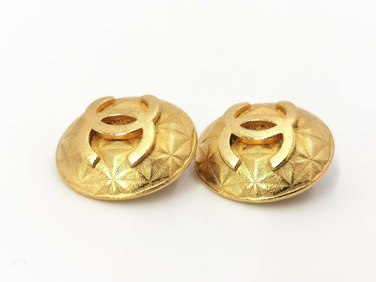 CHANEL Coco Mark Earrings 95A