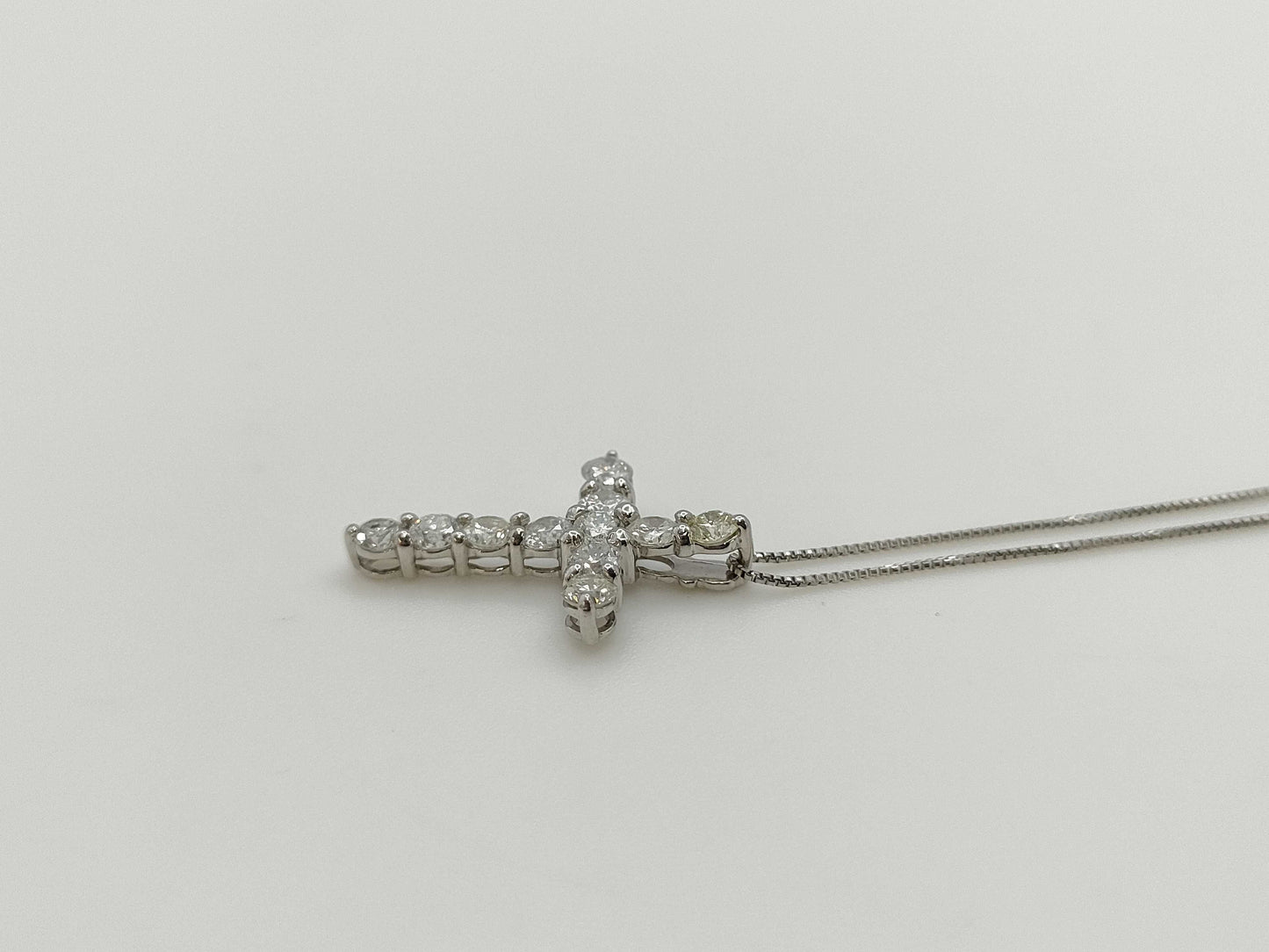 D1.00ct PT900/850 3.1g Necklace