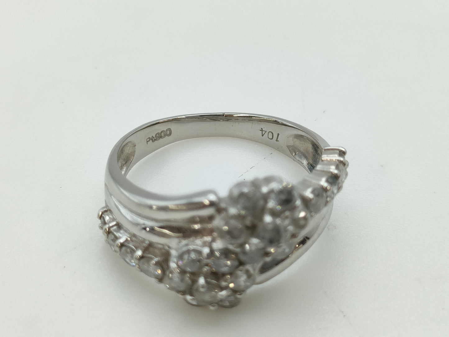 D1.04ct PT900 5.7g Ring