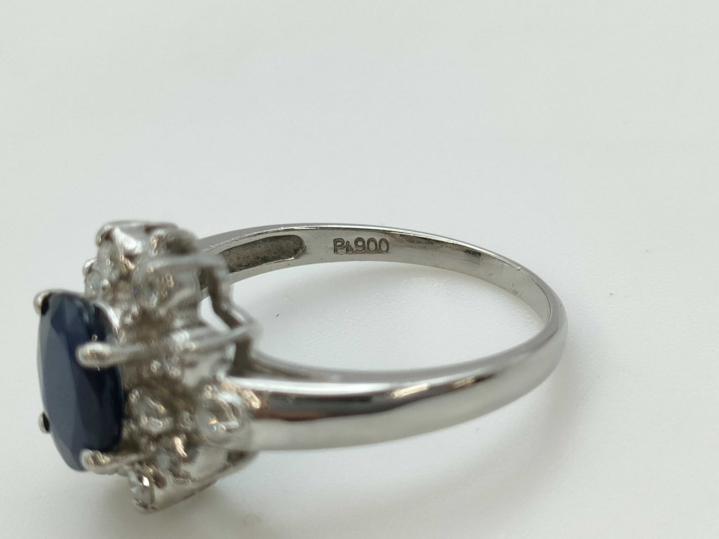 S1.26ct D0.30ct PT900 5.4g Ring