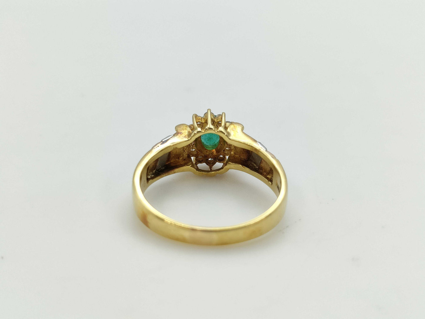 E0.36ct D0.17ct K18/PT900 4.5g Ring