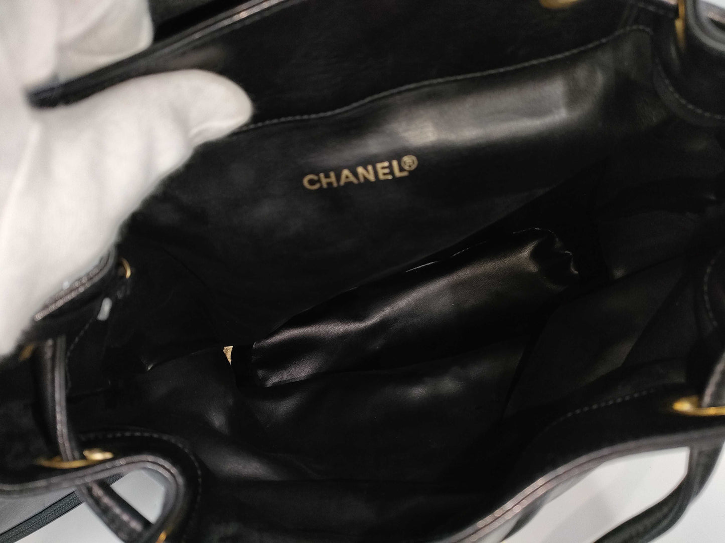 CHANEL Chanel brand bag Coco Mark backpack rucksack