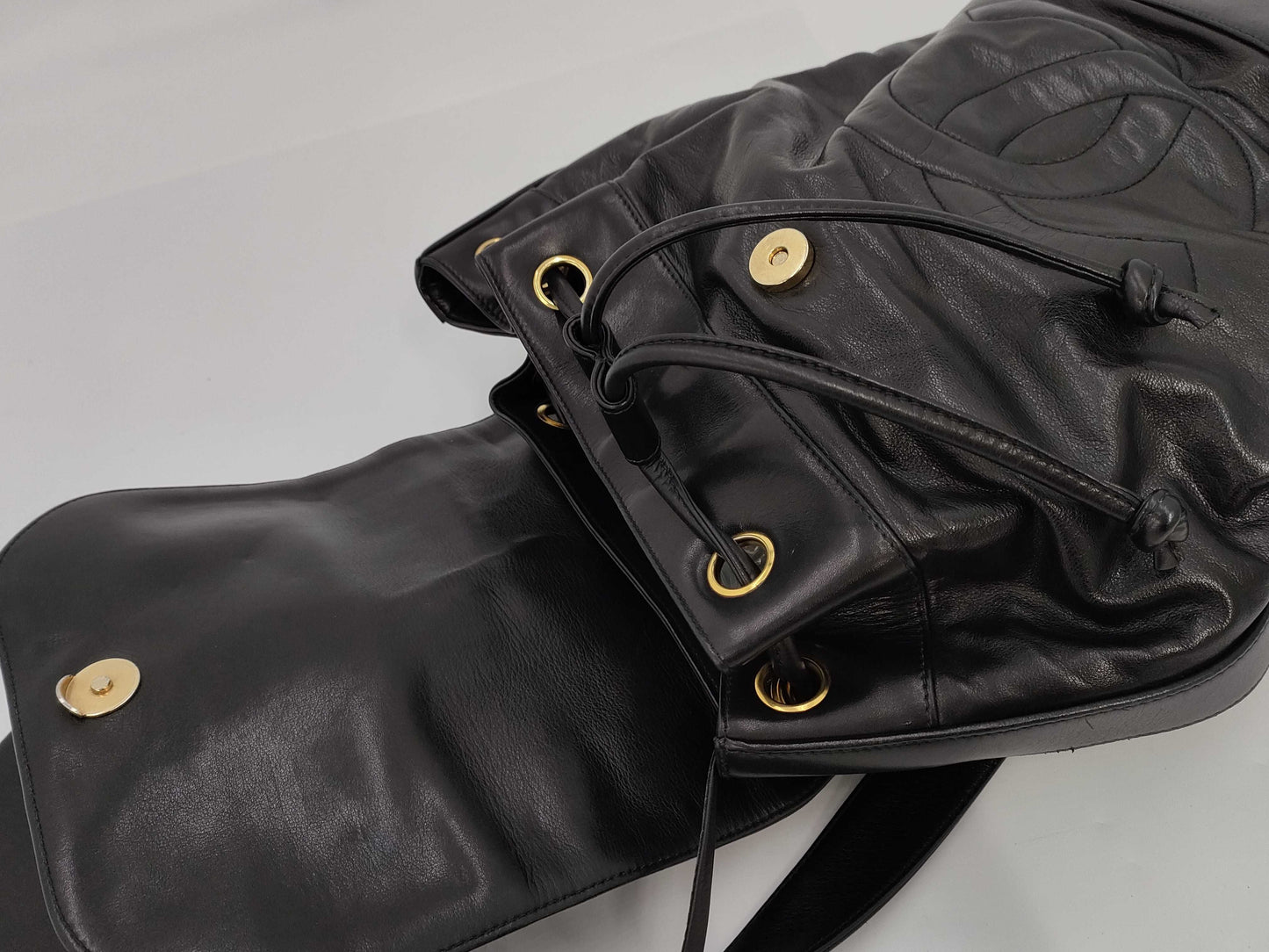 CHANEL Chanel brand bag Coco Mark backpack rucksack