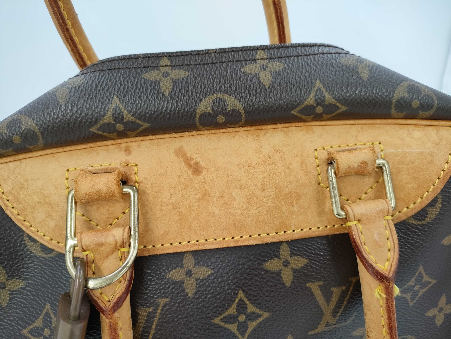 LOUIS VUITTON Louis Vuitton Monogram Brand Bag Deauville Handbag
