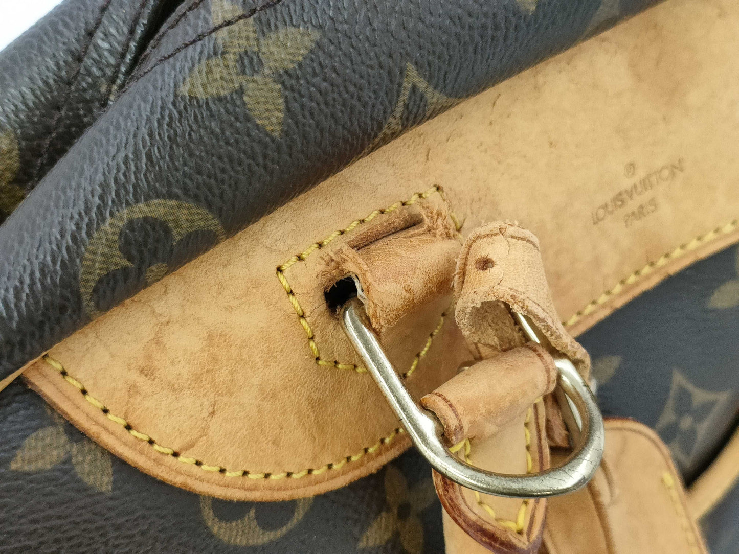 LOUIS VUITTON Louis Vuitton Monogram Brand Bag Deauville Handbag