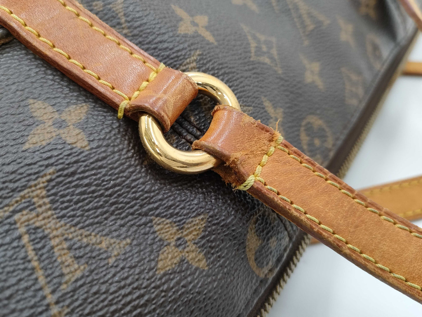 LOUIS VUITTON Louis Vuitton Monogram Brand Tote Bag SR1049 Tote Bag