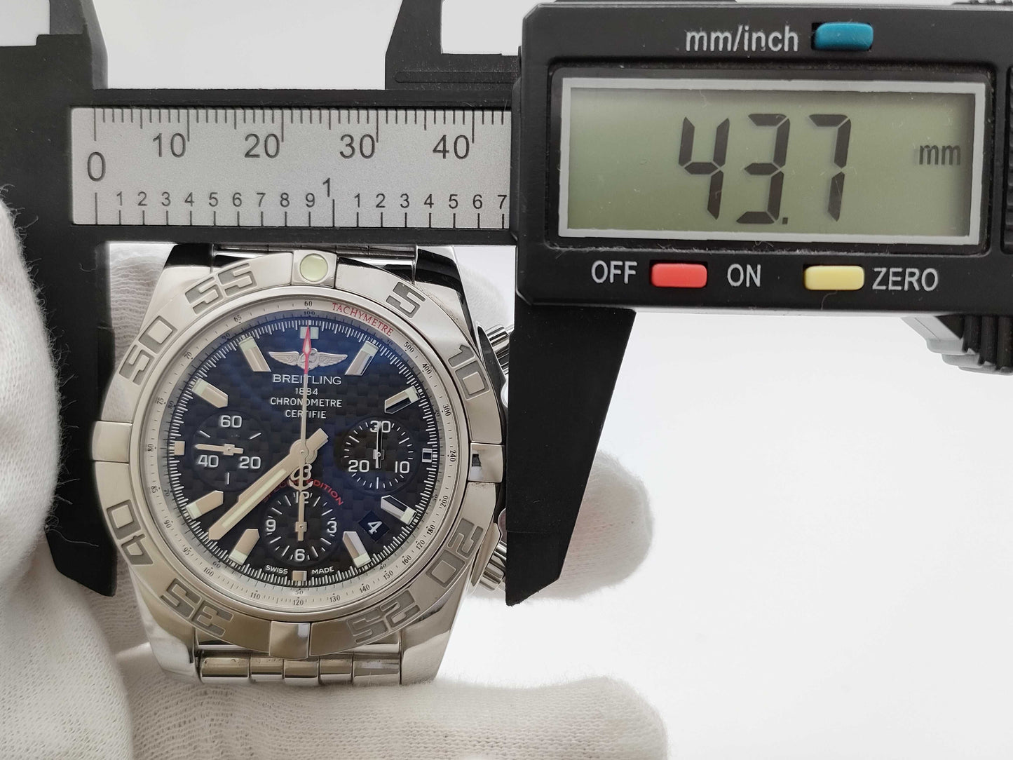 BREITLING Chronomat 44 AB0110 3193064 Automatic Men's Watch, Malfunctioning