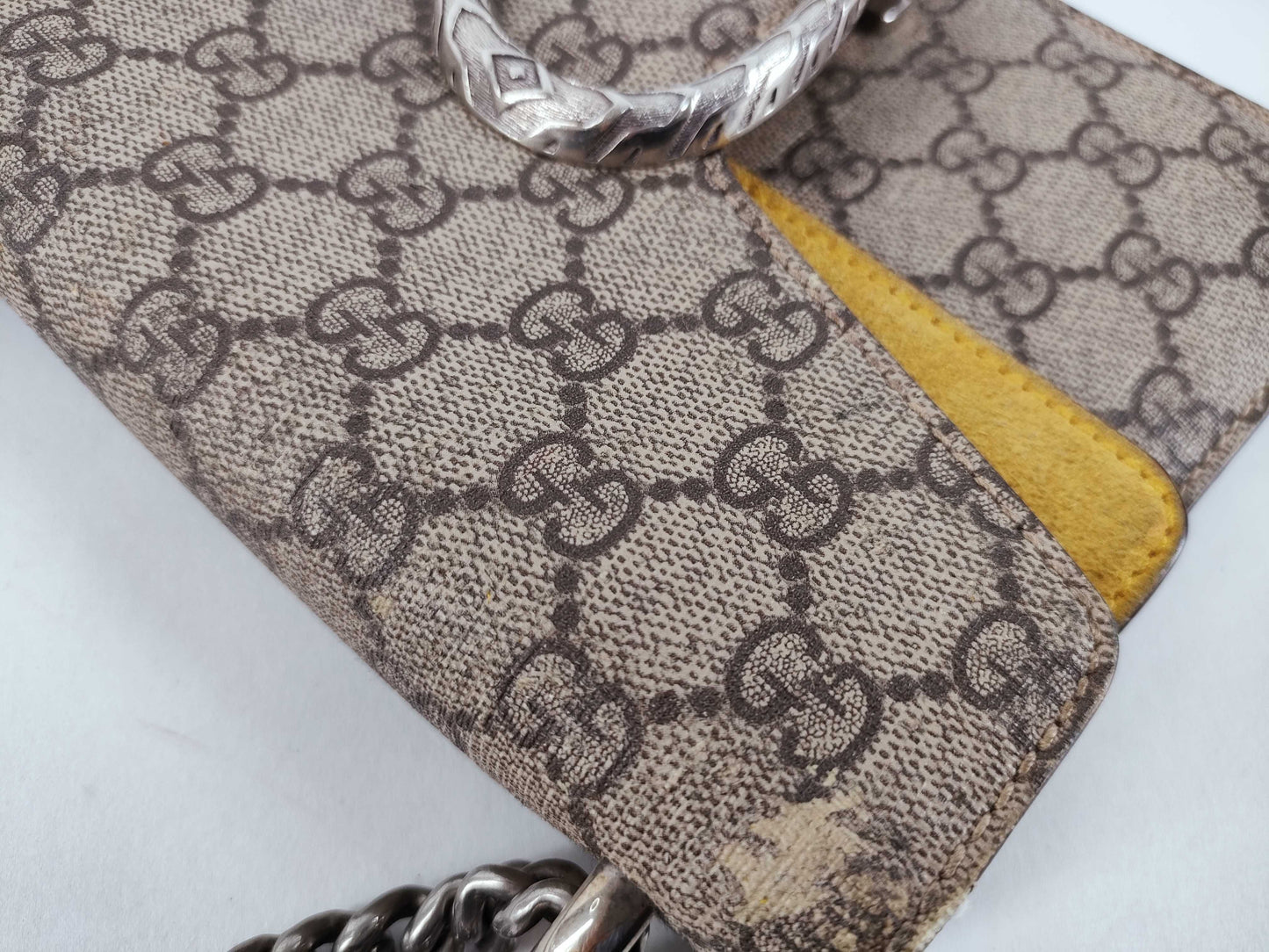 GUCCI GG Supreme Dionysus Chain Shoulder Bag