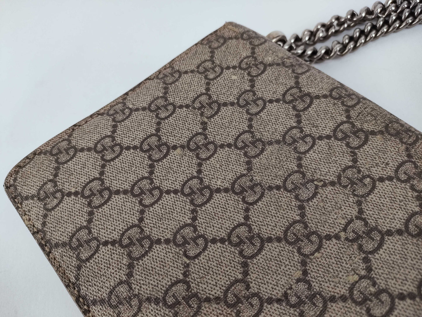 GUCCI GG Supreme Dionysus Chain Shoulder Bag