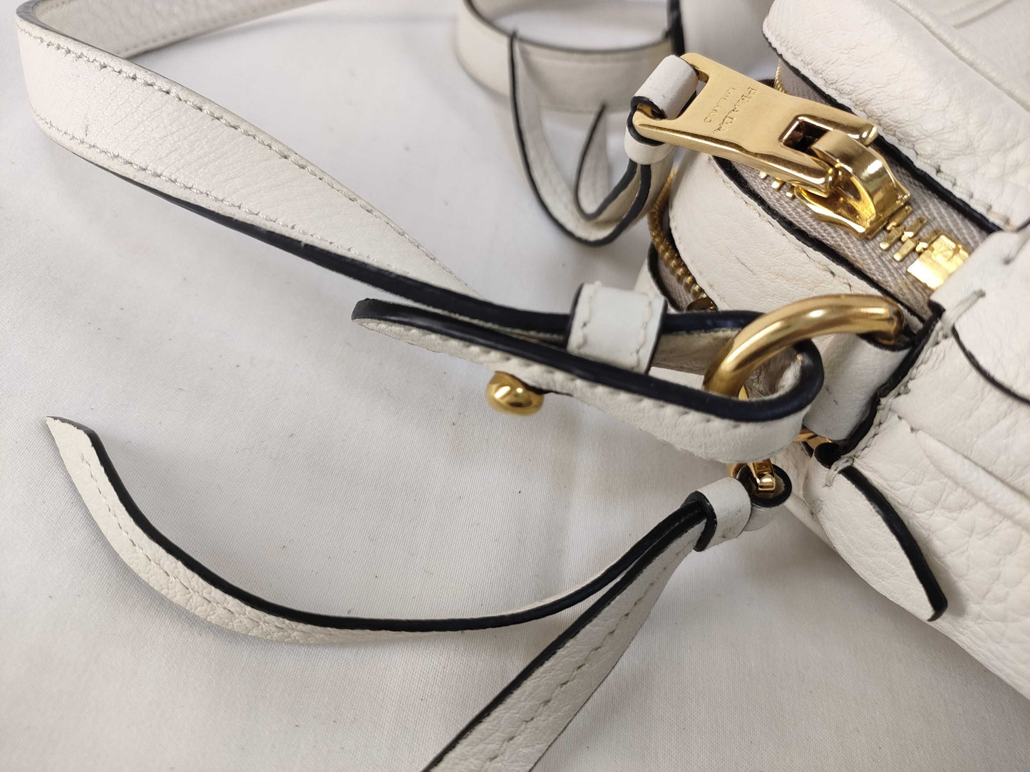 PRADA Prada Shoulder Bag White Shoulder Bag