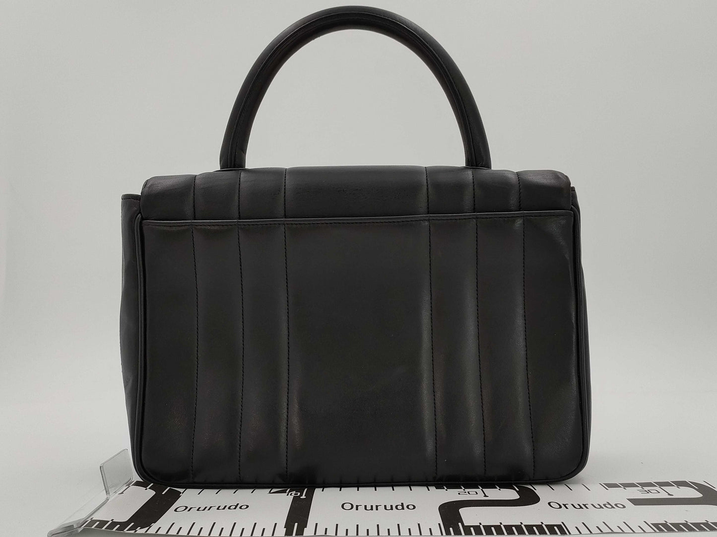 CHANEL Mademoiselle Turnlock Handbag Black
