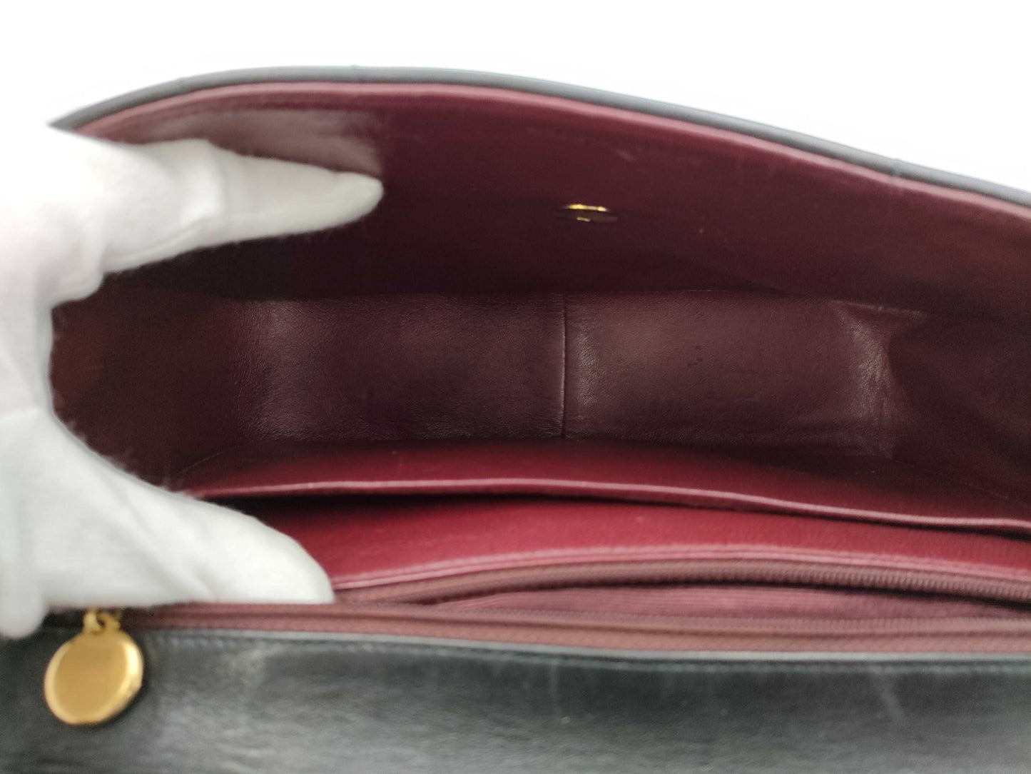 CHANEL Mademoiselle Turnlock Handbag Black