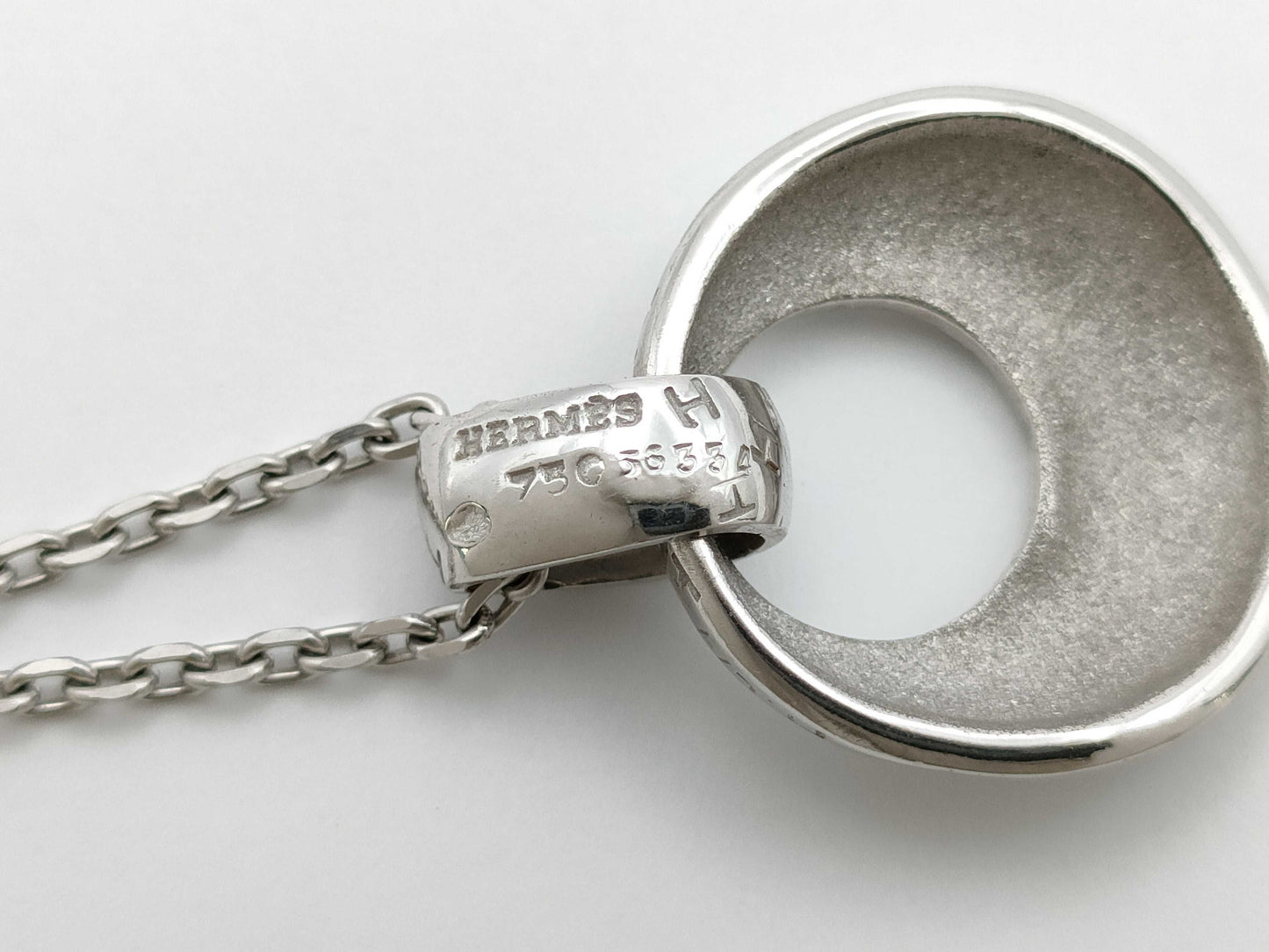 HERMES Toubous WG 750 11.5g Necklace