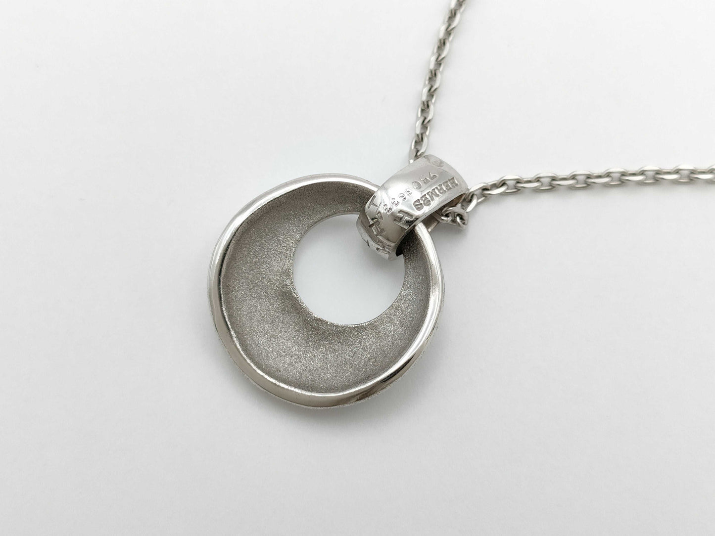 HERMES Toubous WG 750 11.5g Necklace