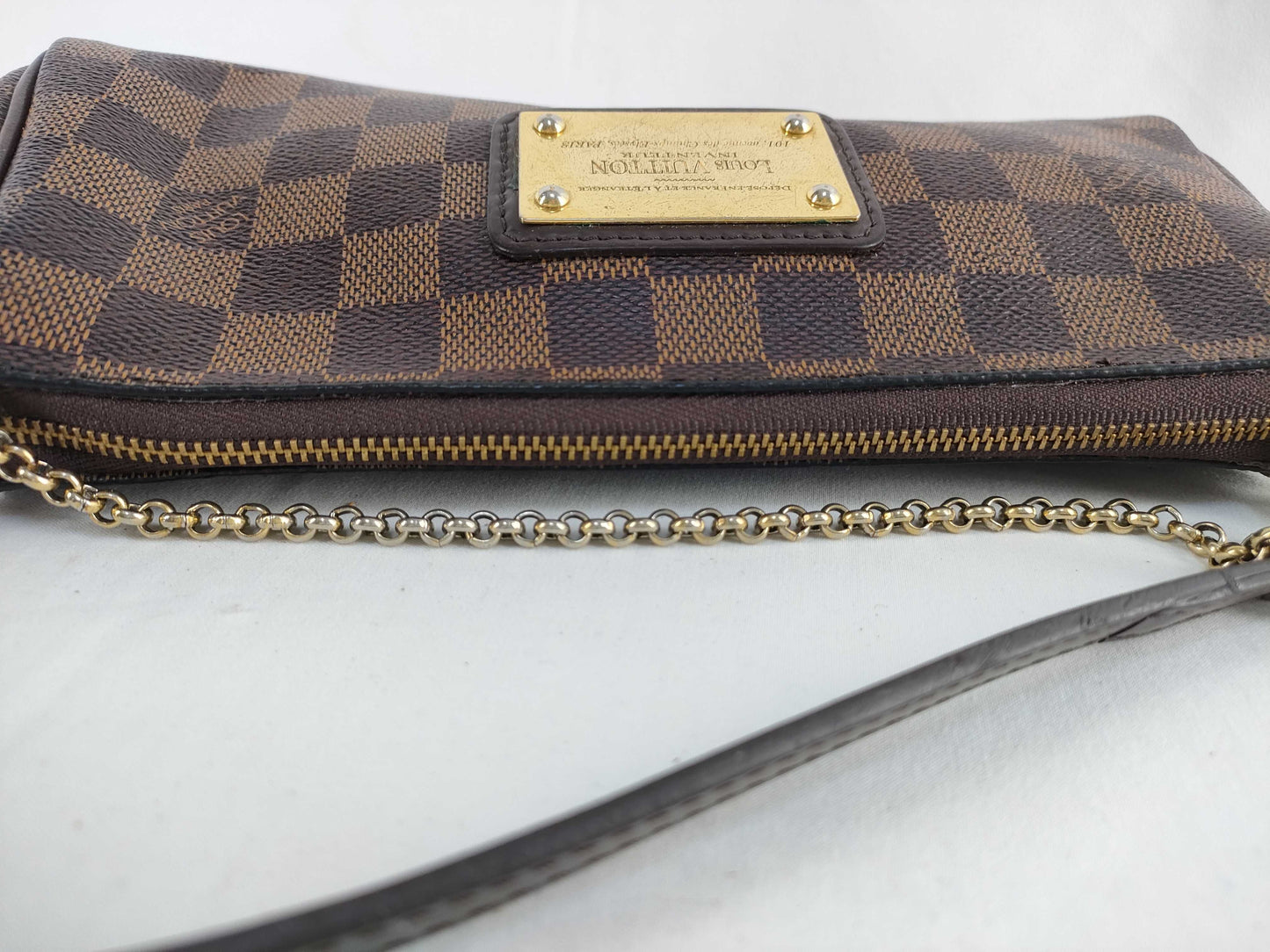 LOUIS VUITTON Damier Eva Shoulder Bag N55213 DU1192