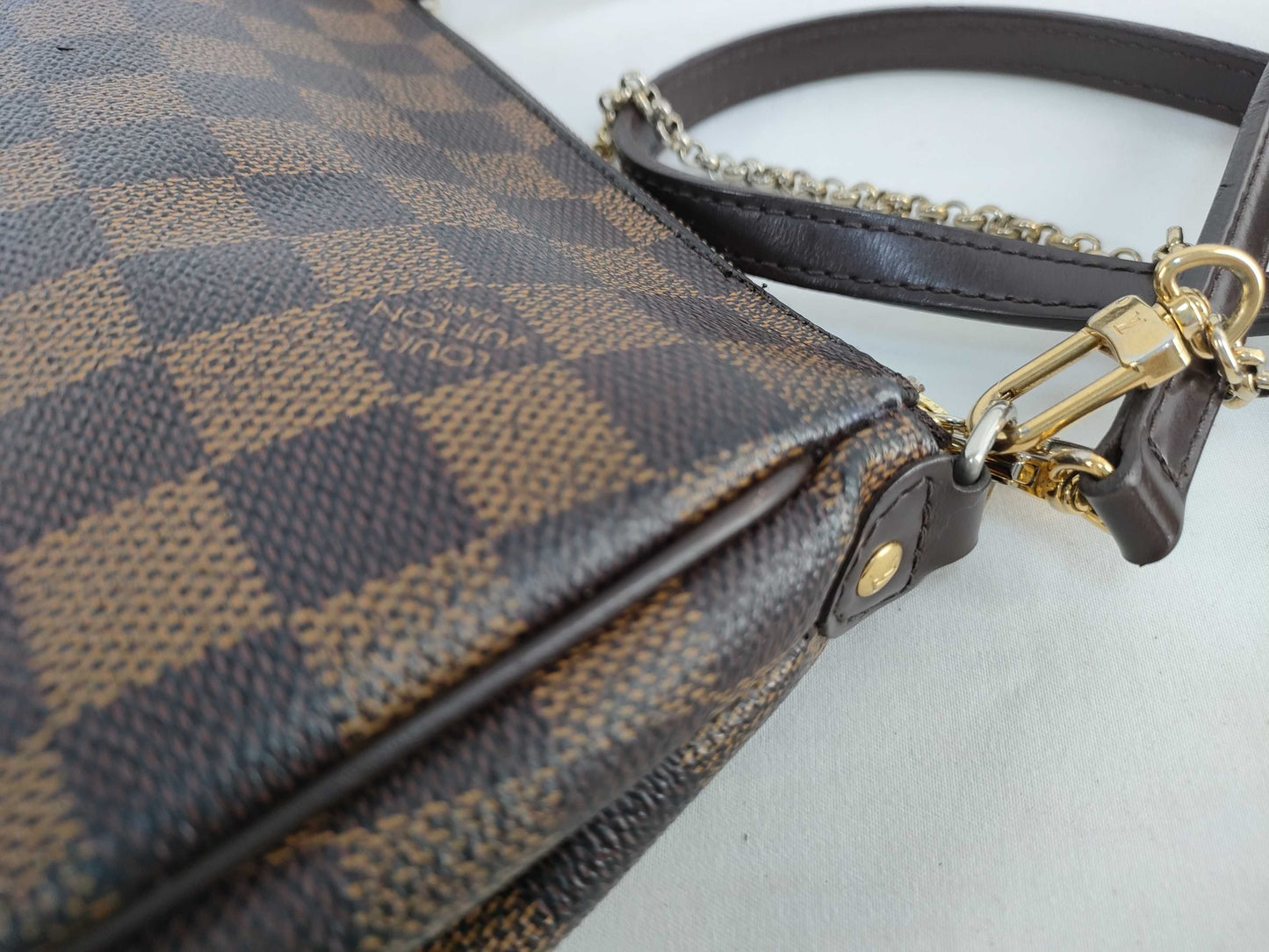 LOUIS VUITTON Damier Eva Shoulder Bag N55213 DU1192