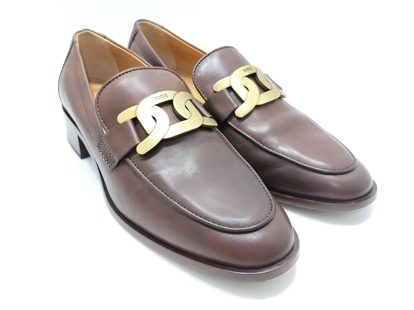 TODS Kate Heeled Loafers