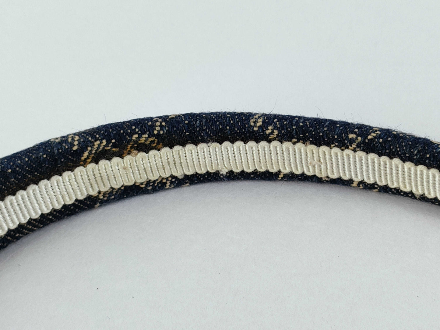 GUCCI GUCCI 652835 Eco Washed Denim Hairband/Headband Hair Accessory