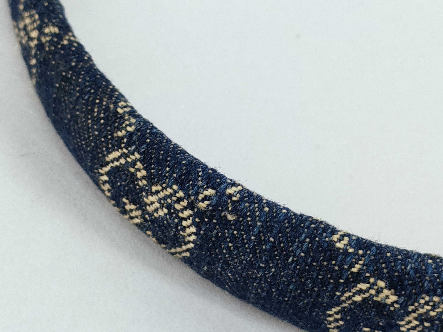 GUCCI GUCCI 652835 Eco Washed Denim Hairband/Headband Hair Accessory