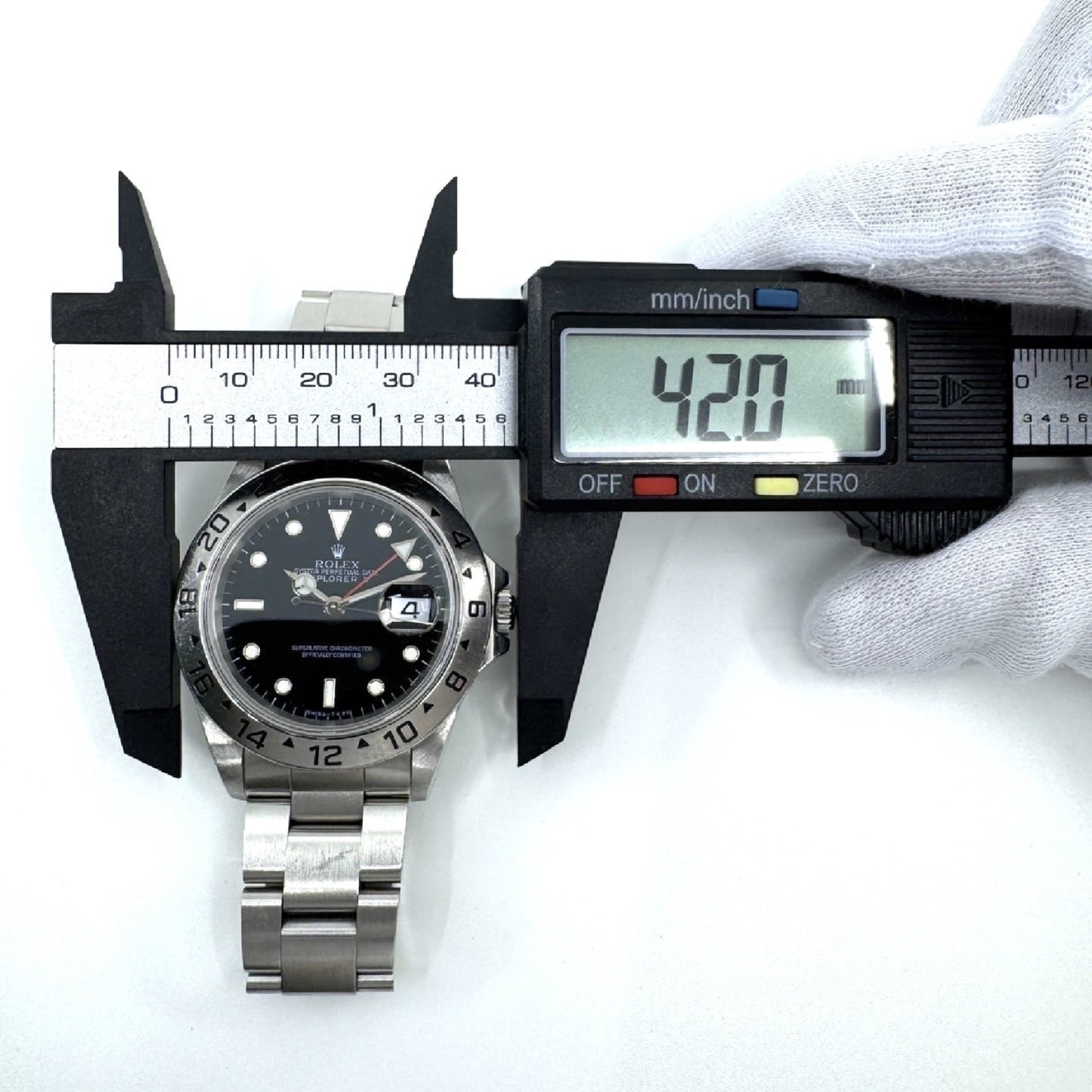 ROLEX 16570 A490954 Black Dial Men's Watch