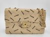 CHANEL Deca Matelasse Logo Shoulder Bag