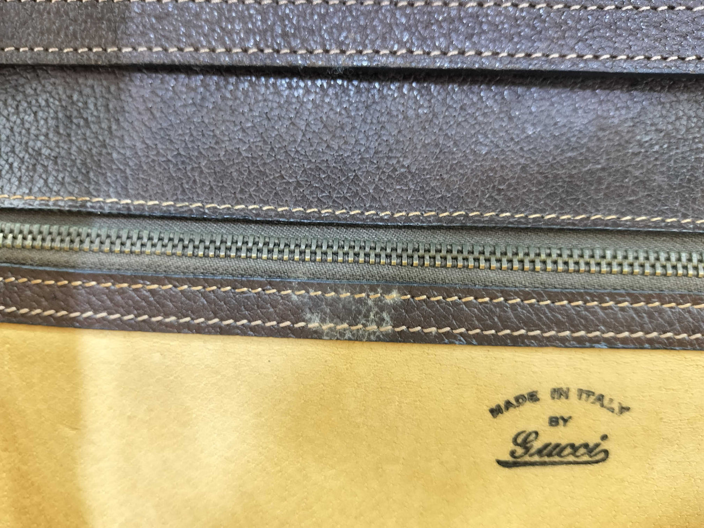 GUCCI GG Canvas Vintage Gucci Shoulder Bag/Clutch Bag