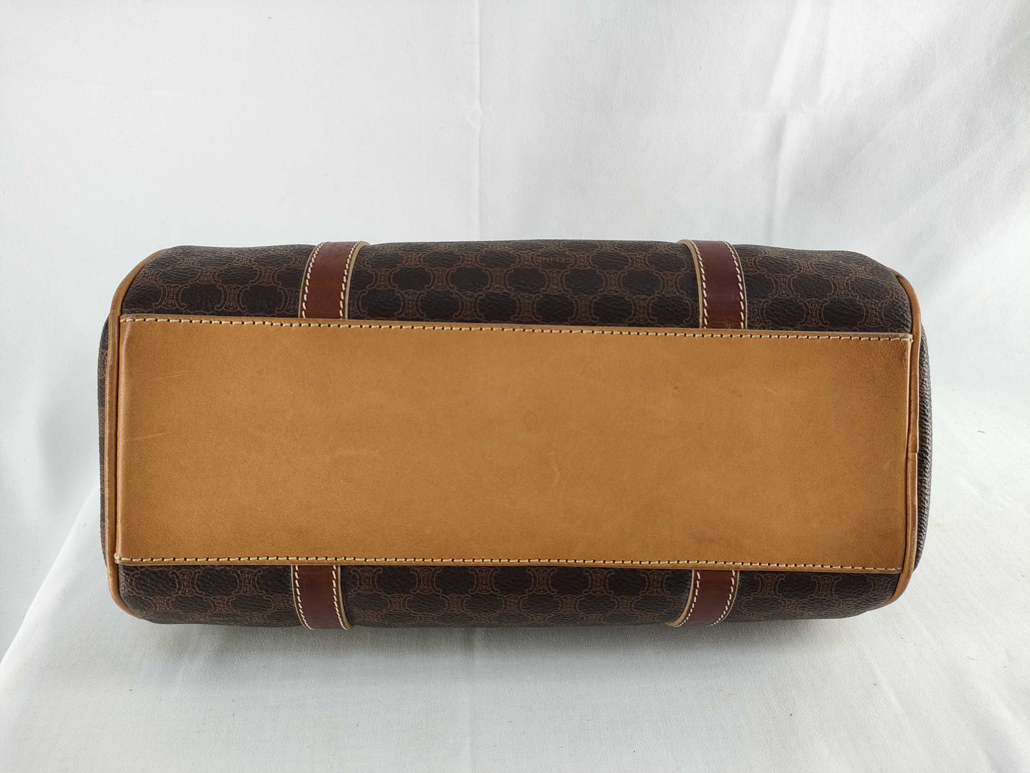 CELINE Macadam Mini Boston Bag Handbag Handbag
