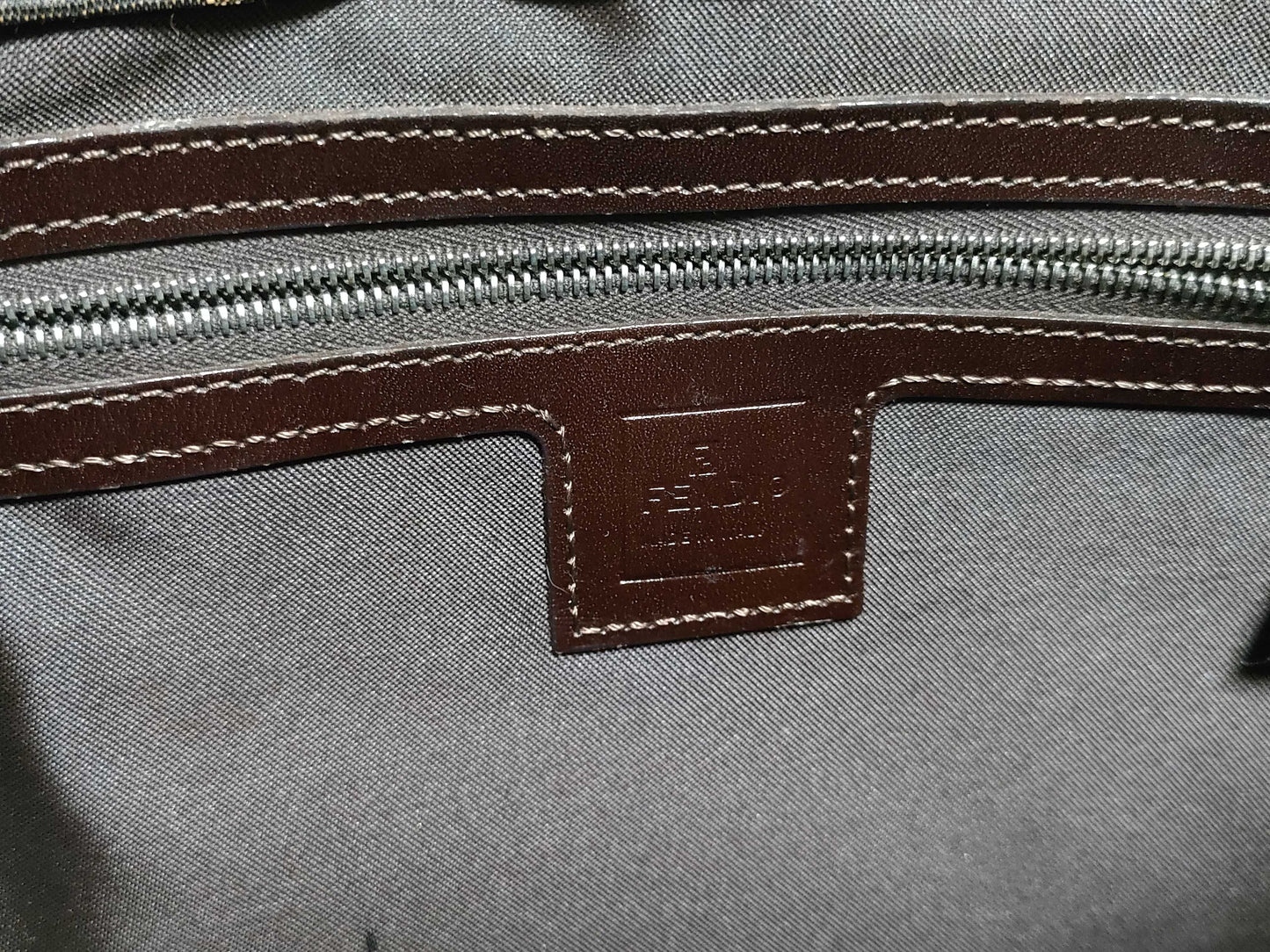 FENDI Zucca pattern FENDI Zucca Mamma Bucket handbag