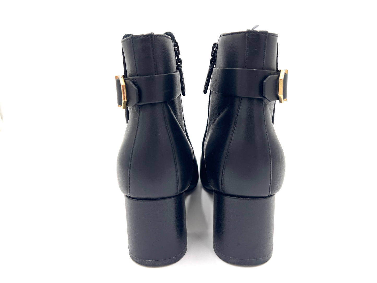 Cole Haan Leather Modern Classics Etty Bootie, Black, Size 5 1/2, Other Shoes