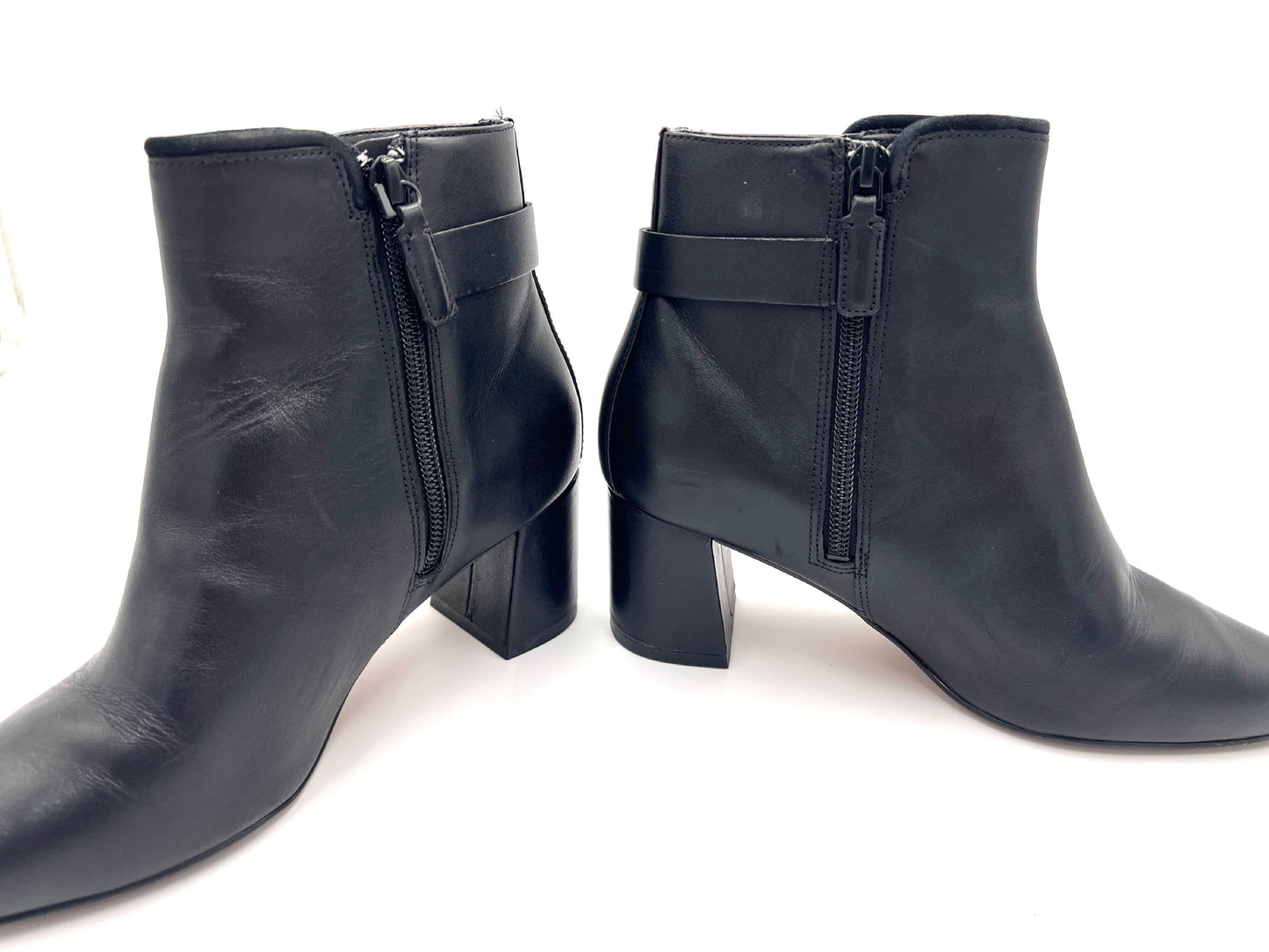 Cole Haan Leather Modern Classics Etty Bootie, Black, Size 5 1/2, Other Shoes