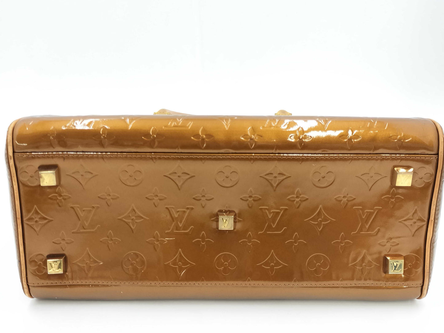 LOUIS VUITTON Vernis Tompkin Square M91103 BA1021 Handbag