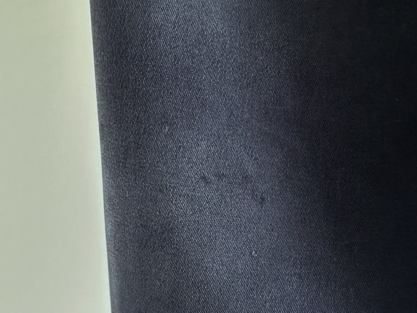 Drawer Silk Drawstring Pants, Navy, Size 34