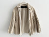 Drawer Gathered Jacket, Size 36