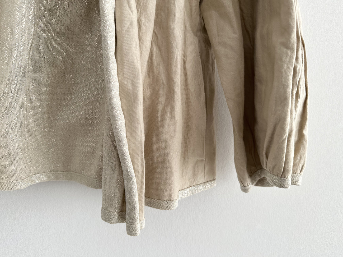 Drawer Gathered Jacket, Size 36