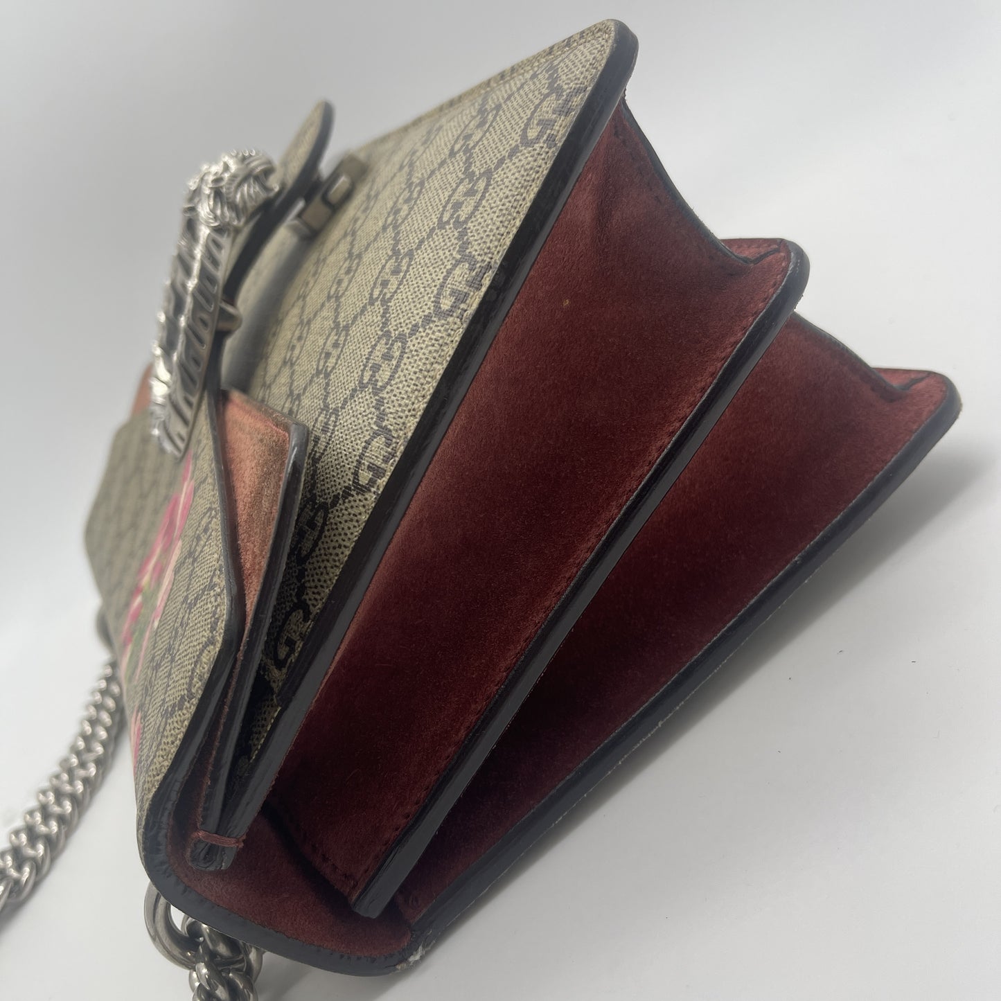 GUCCI GG Supreme Floral Dionysus Shoulder Bag