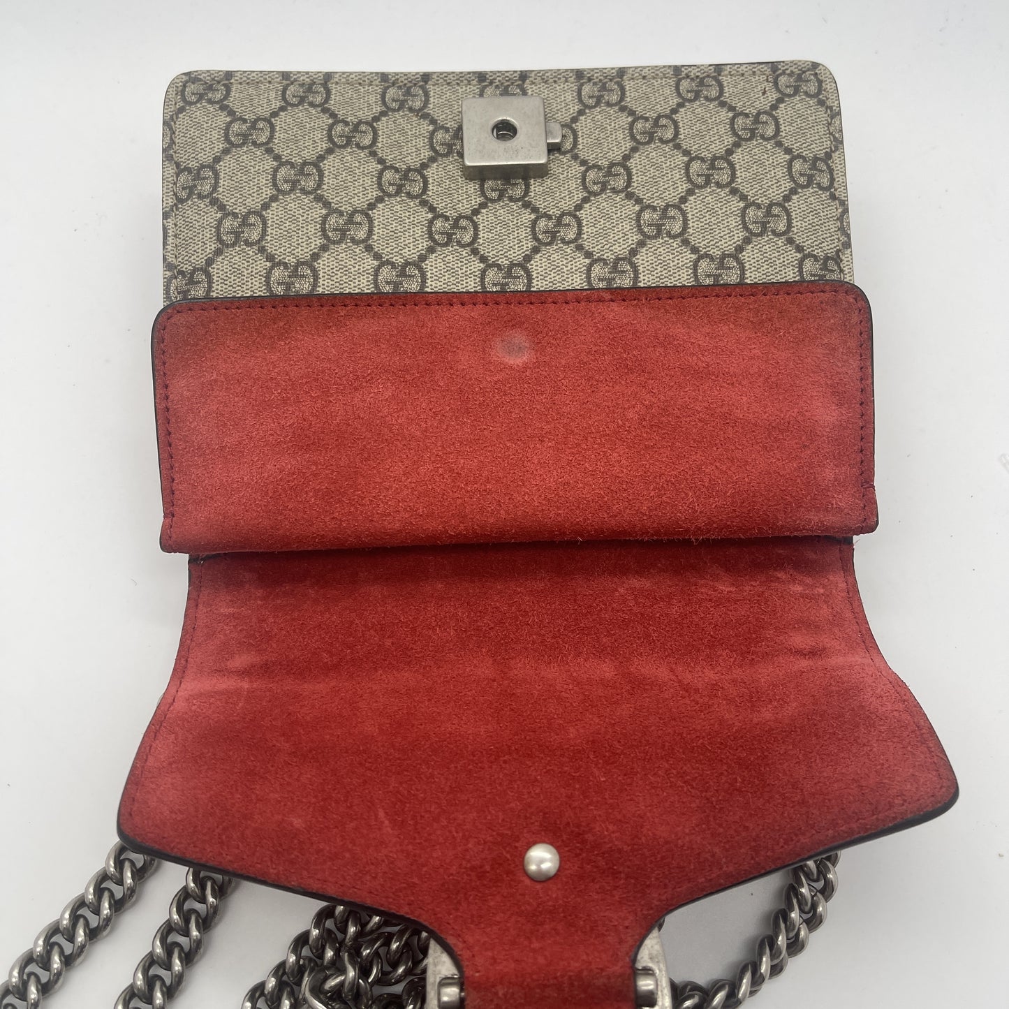 GUCCI GG Supreme Floral Dionysus Shoulder Bag
