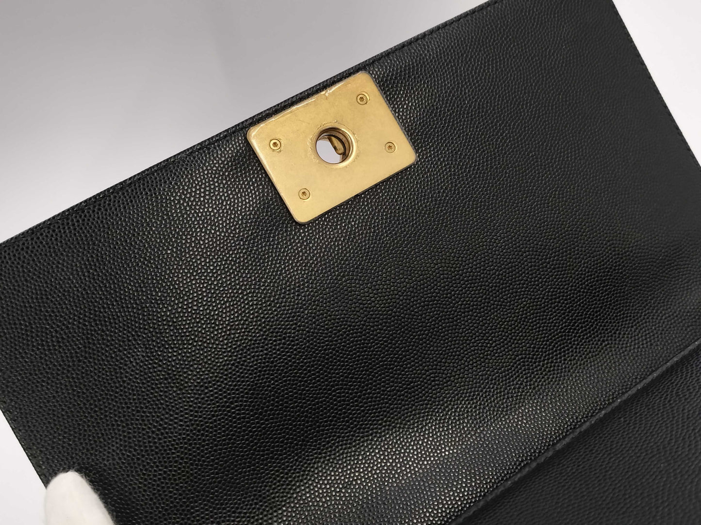 CHANEL Boy Caviar 26 series shoulder bag