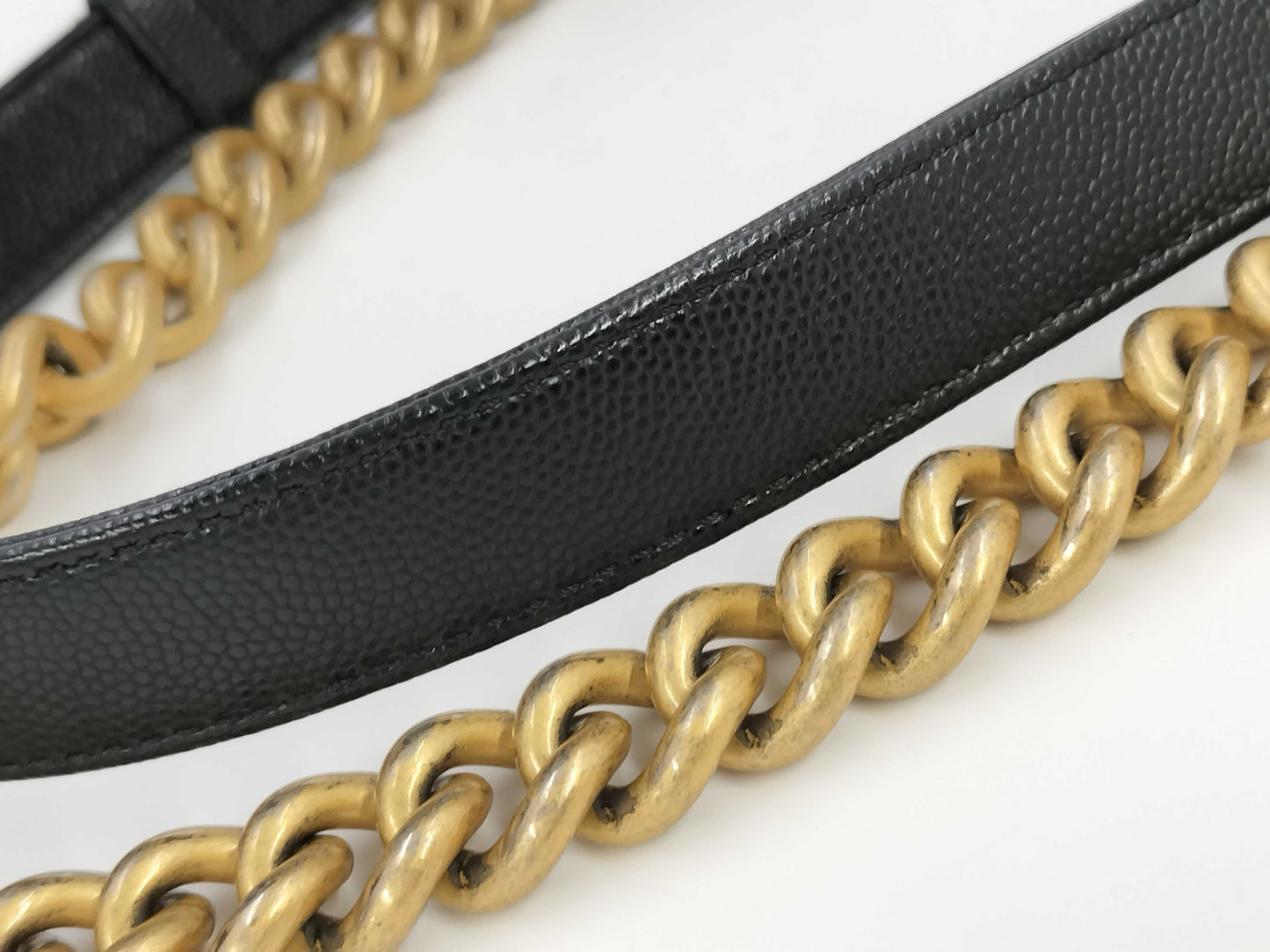 CHANEL Boy Caviar 26 series shoulder bag