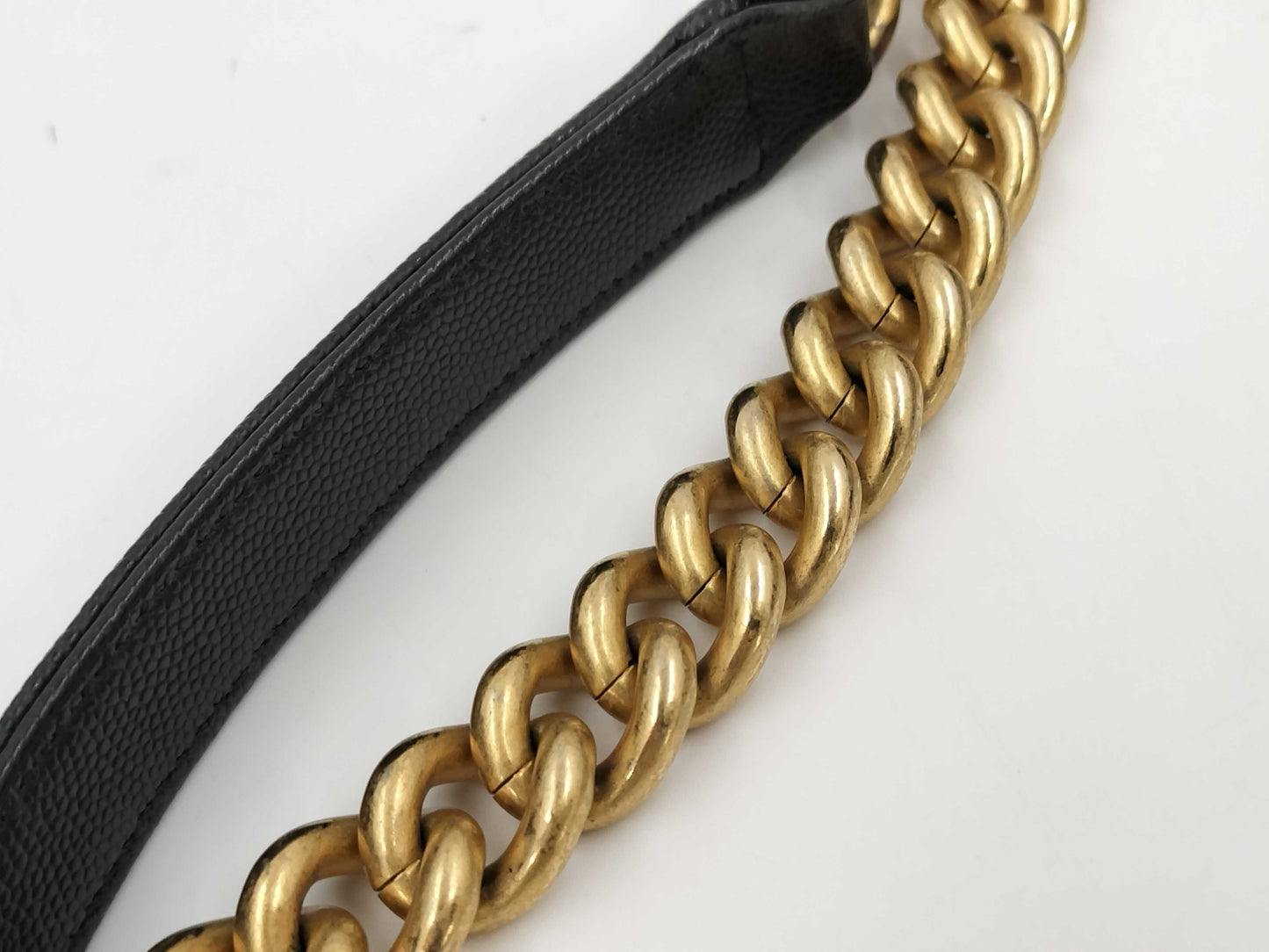 CHANEL Boy Chanel Grained Calfskin Shoulder Bag with G Hardware, No. 25