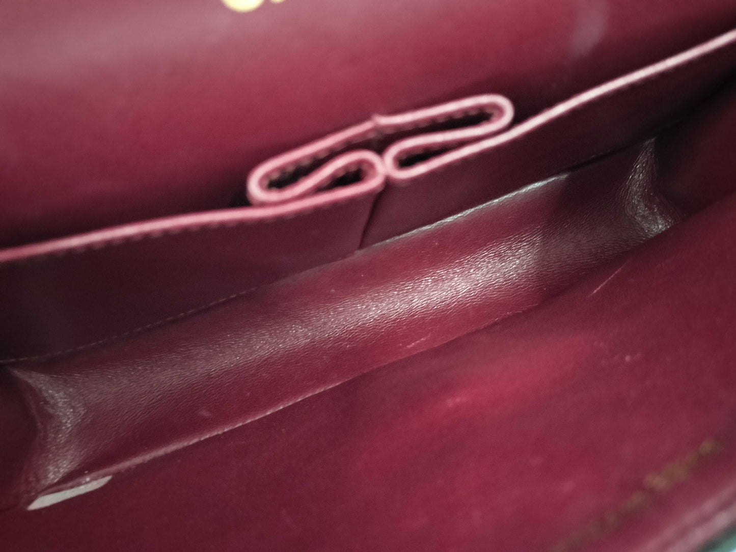 CHANEL Lambskin Matelasse Chain Shoulder Bag