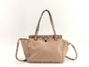 VALENTINO 2-Way Bag, Leather, Pink Beige, Rockstud, Handbag