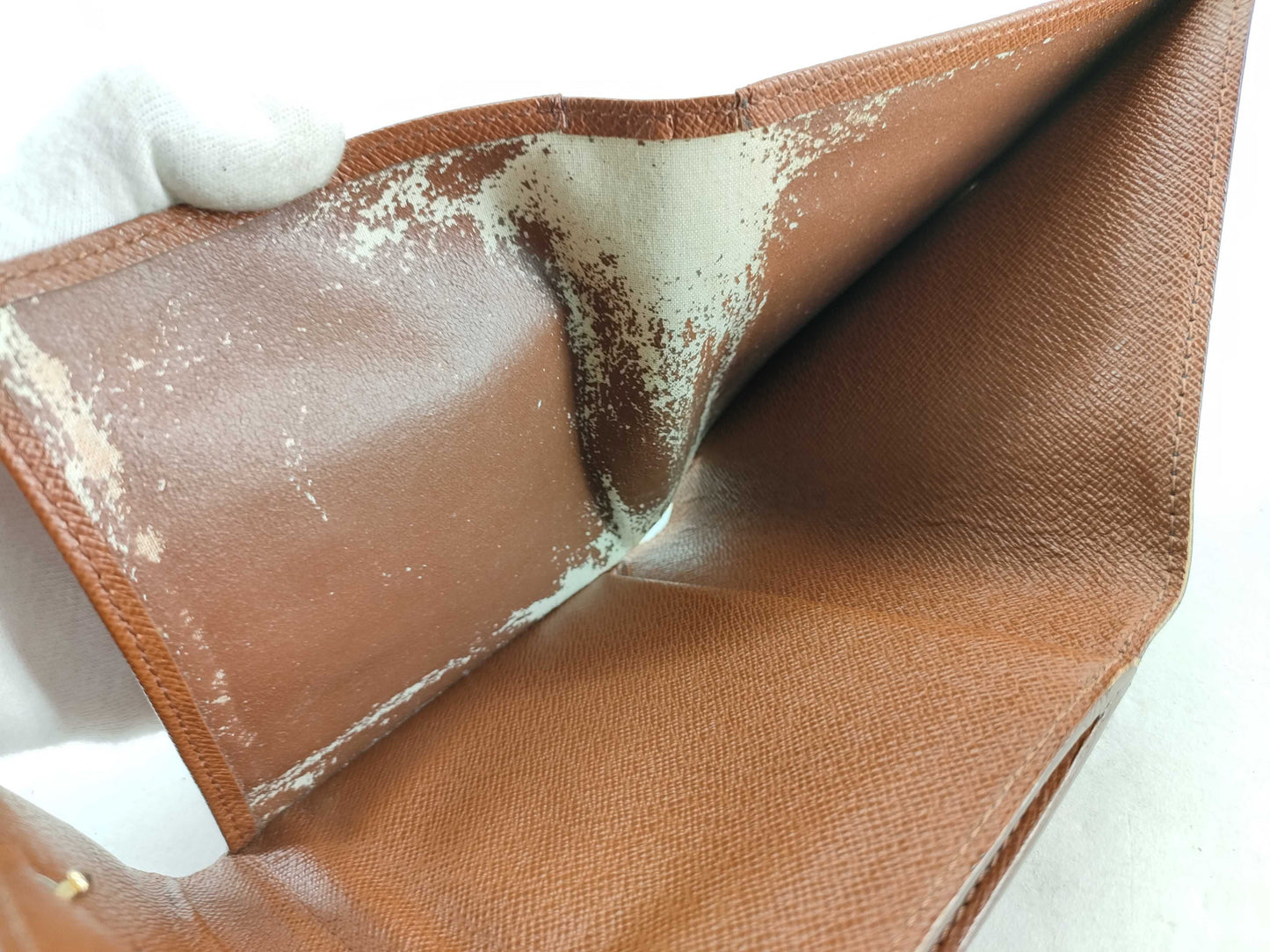LOUIS VUITTON Monogram W-hook wallet
