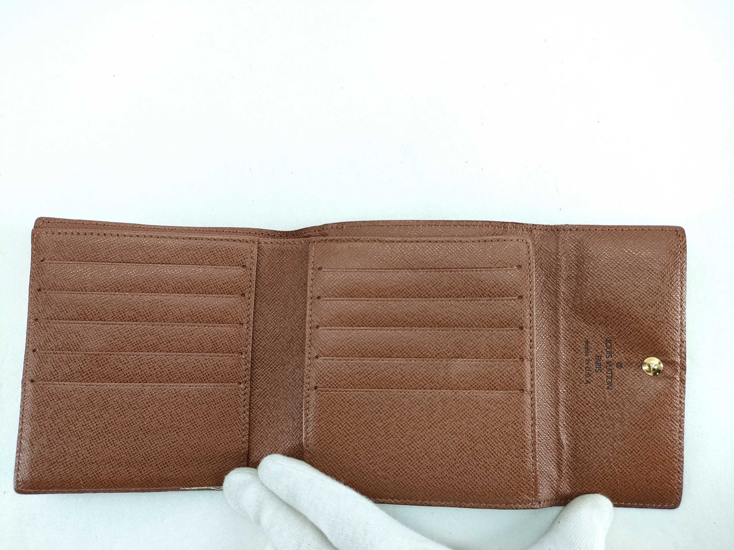 LOUIS VUITTON Monogram W-hook wallet