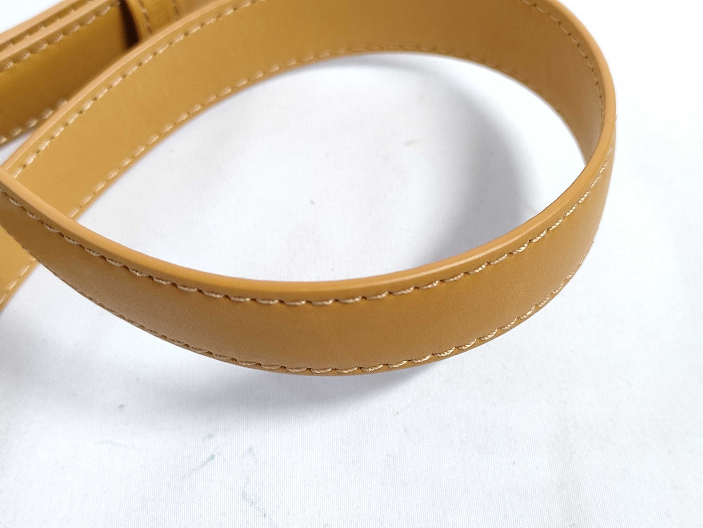 Celine Unused Triomphe Hardware Shoulder Bag in Natural