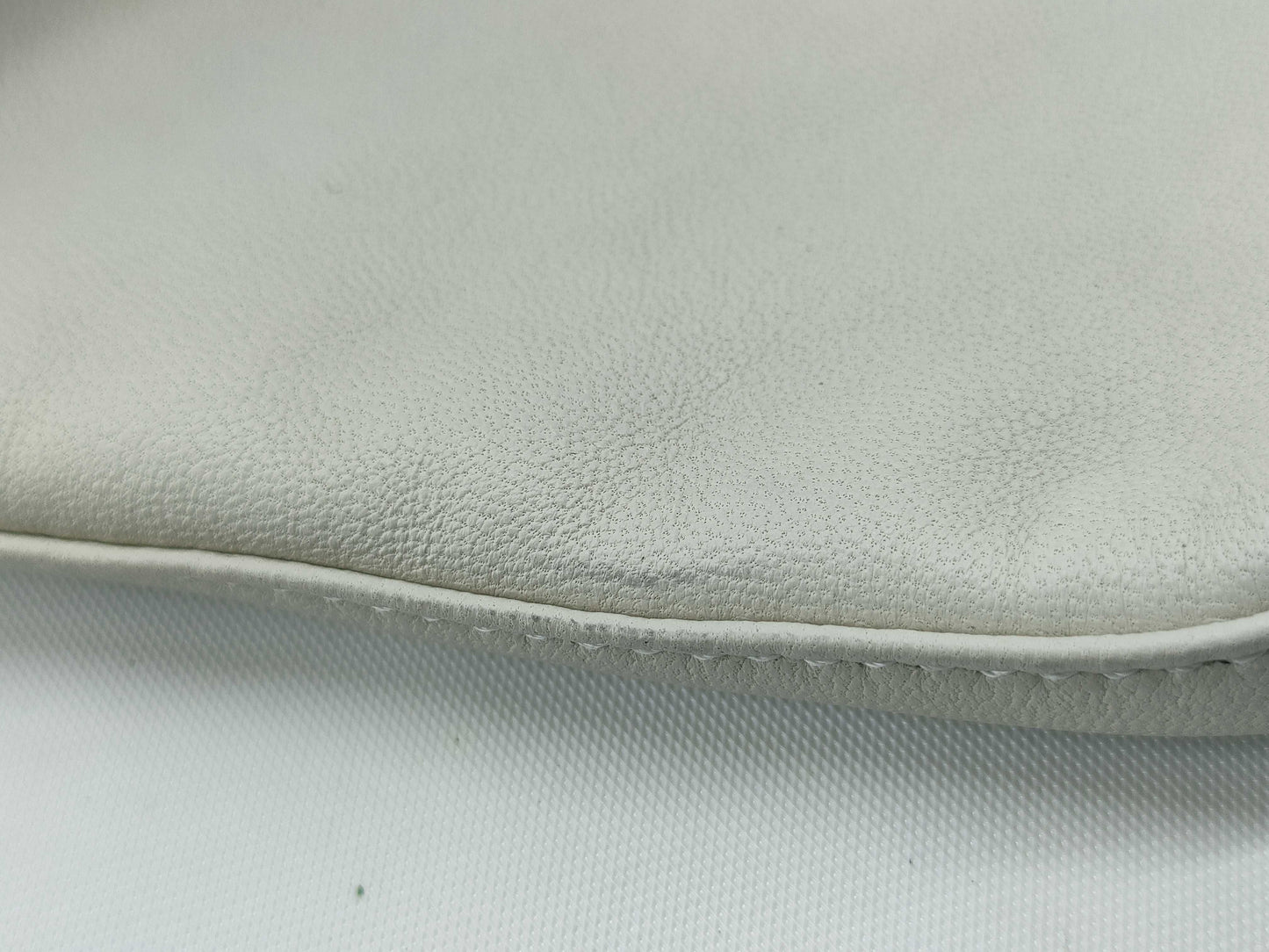 SAINT LAURENT Drawstring Bag Ivory Shoulder Bag