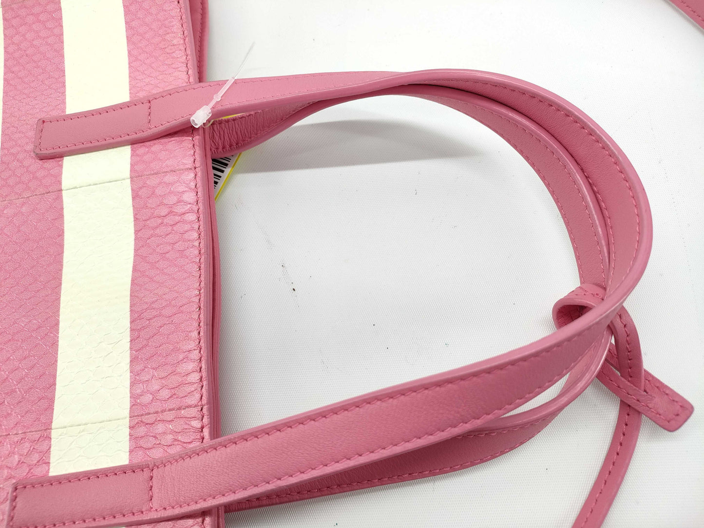 SAINT LAURENT Unused Python Tote Bag