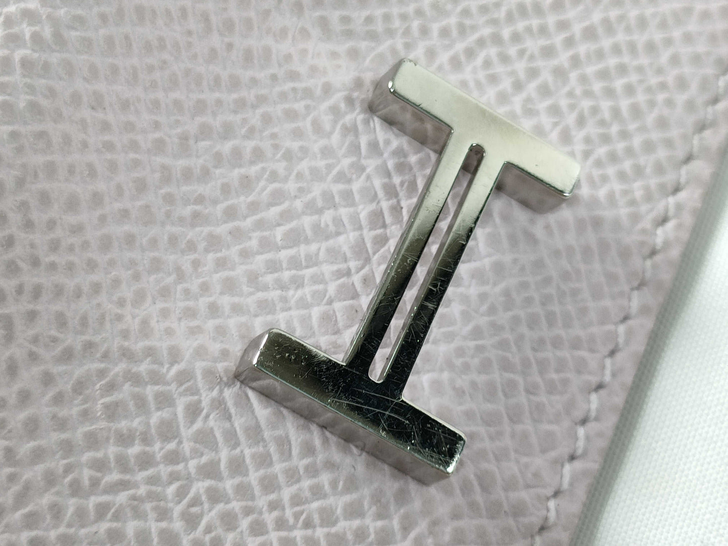HERMES Bearn Key Case, Epsom Leather, Mauve Pale, Silver Hardware, U Stamp, Key Case/Key Holder